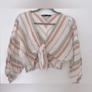 Zara womens summer blouse